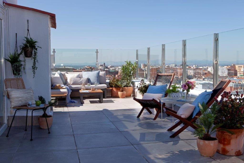 Wishome - Atico Con Espectacular Terraza En Bernabeu Madrid Exterior foto